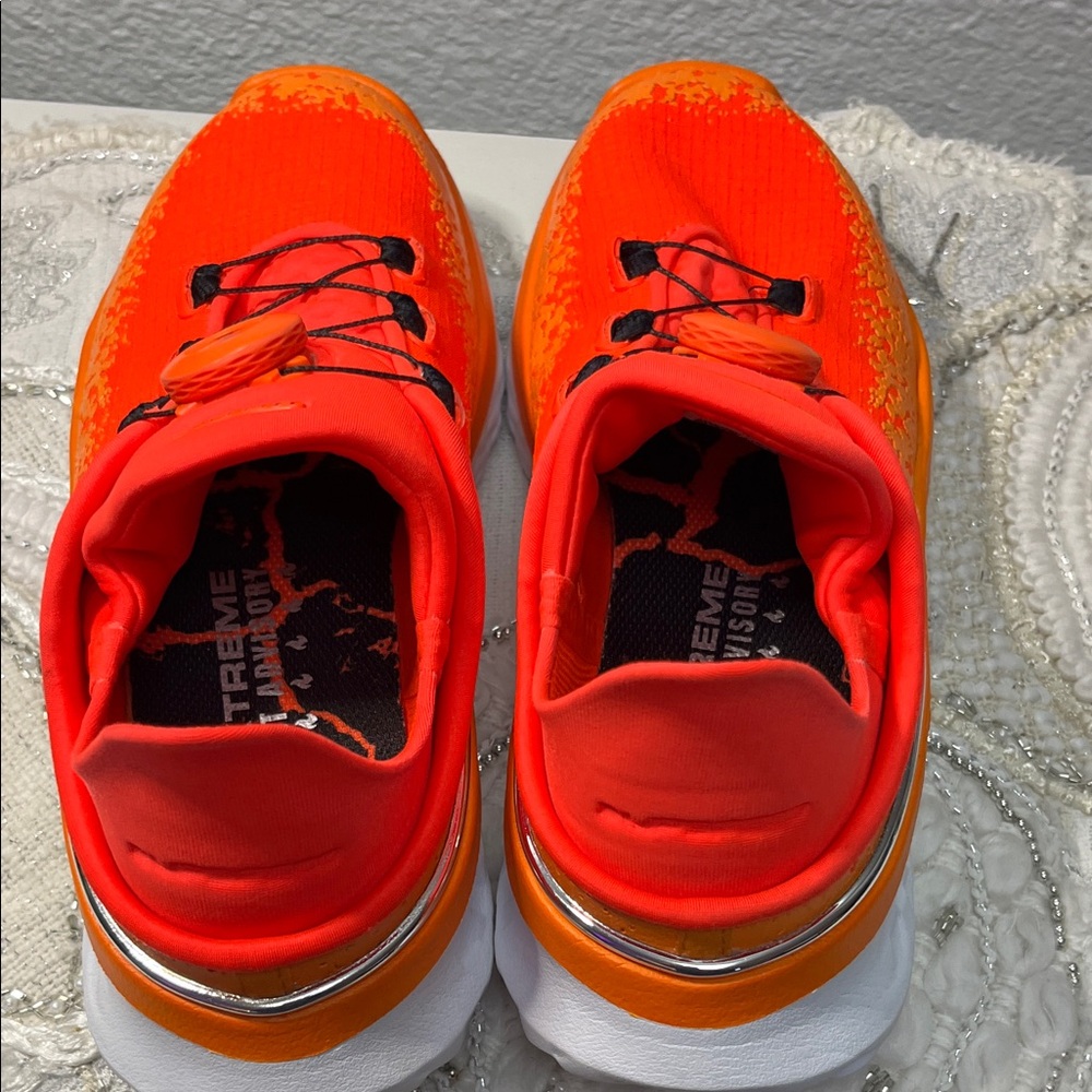 NWOT Unisex UA SlipSpeed™ Mega All-America Orange Shoes {Men’s 4.5/Wms 6.0} - Picture 6 of 15